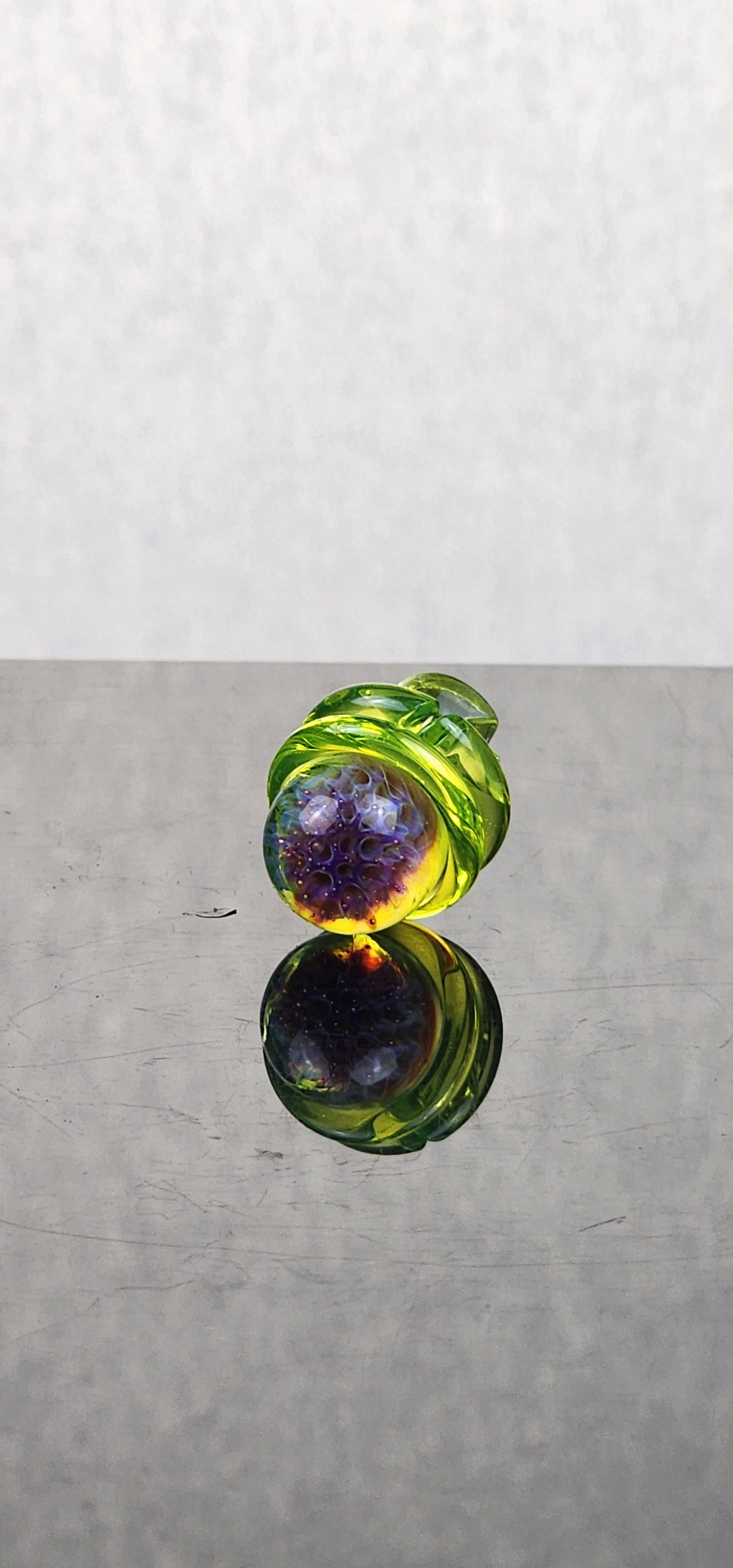 3DXL Purple Honeycomb on Ion Rockulus