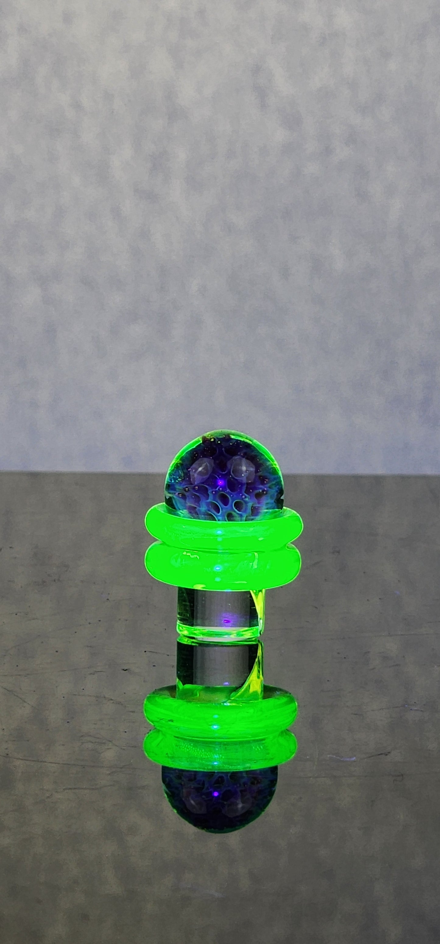 3DXL Purple Honeycomb on Ion Rockulus