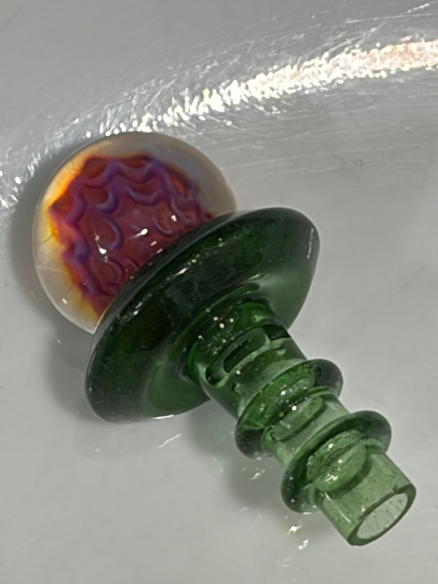 3DXL Joystick Honeycomb on Green Stardust