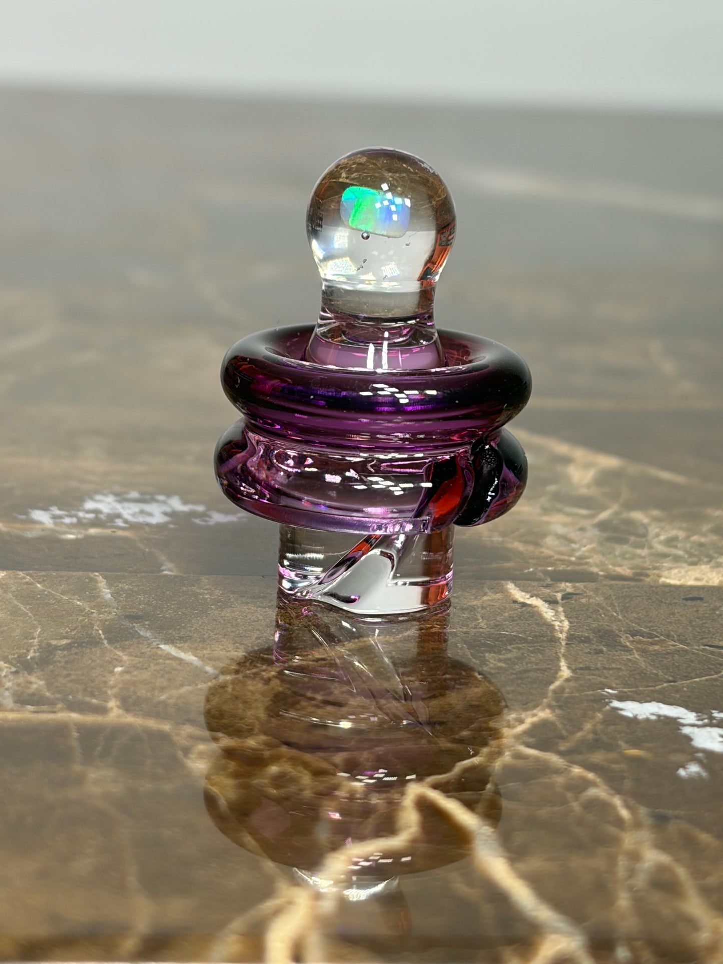3DXL Opal Rockulus in Gold Amethyst