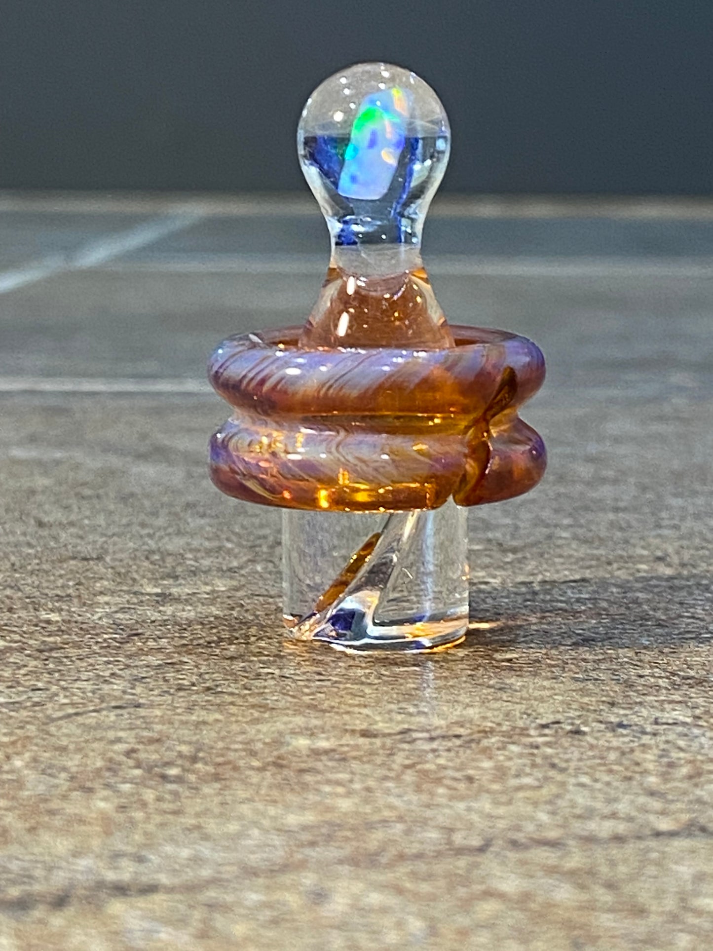 3DXL Opal Amber Purple Rockulus