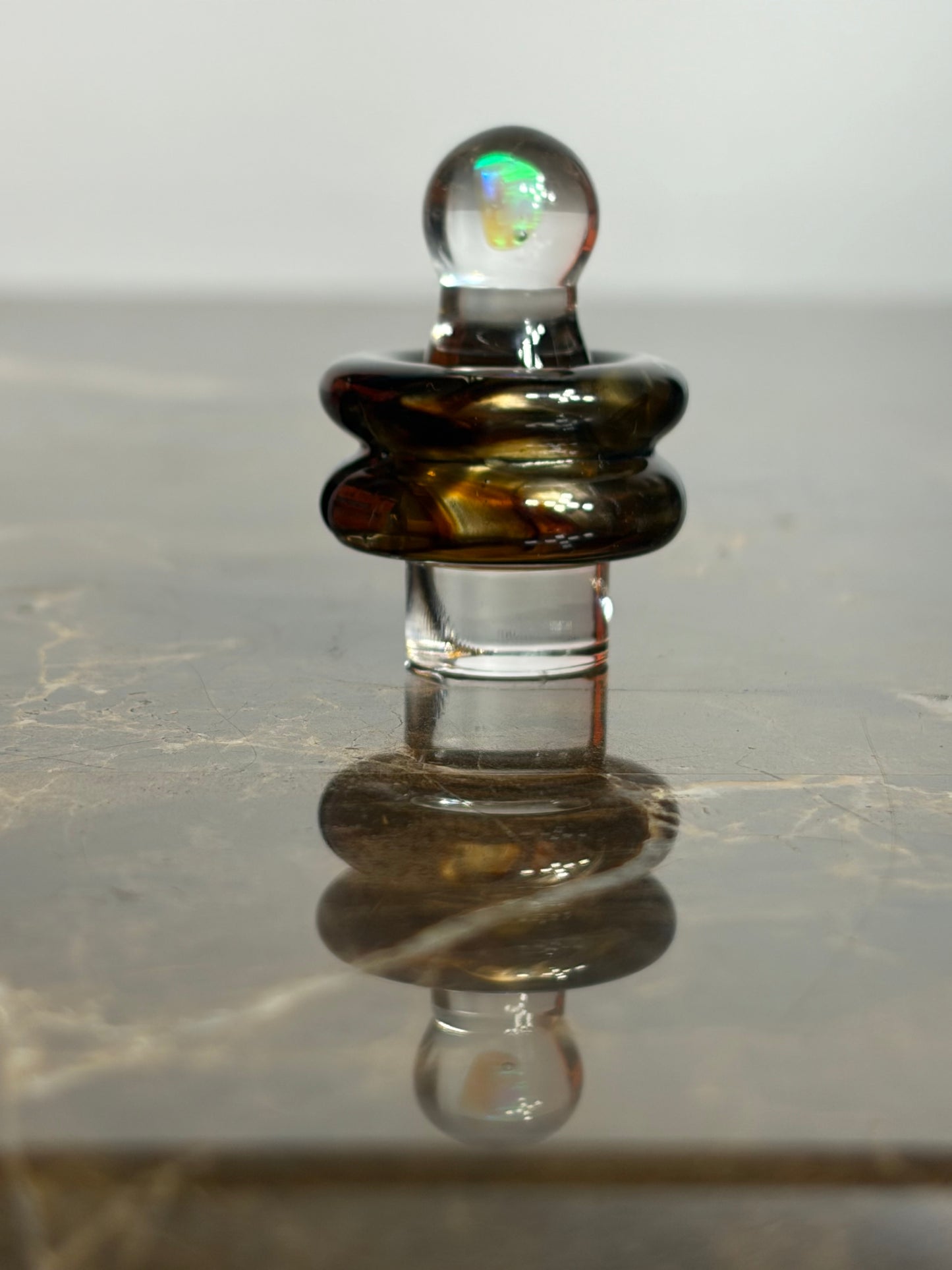 3DXL Opal Rockulus in Electrum