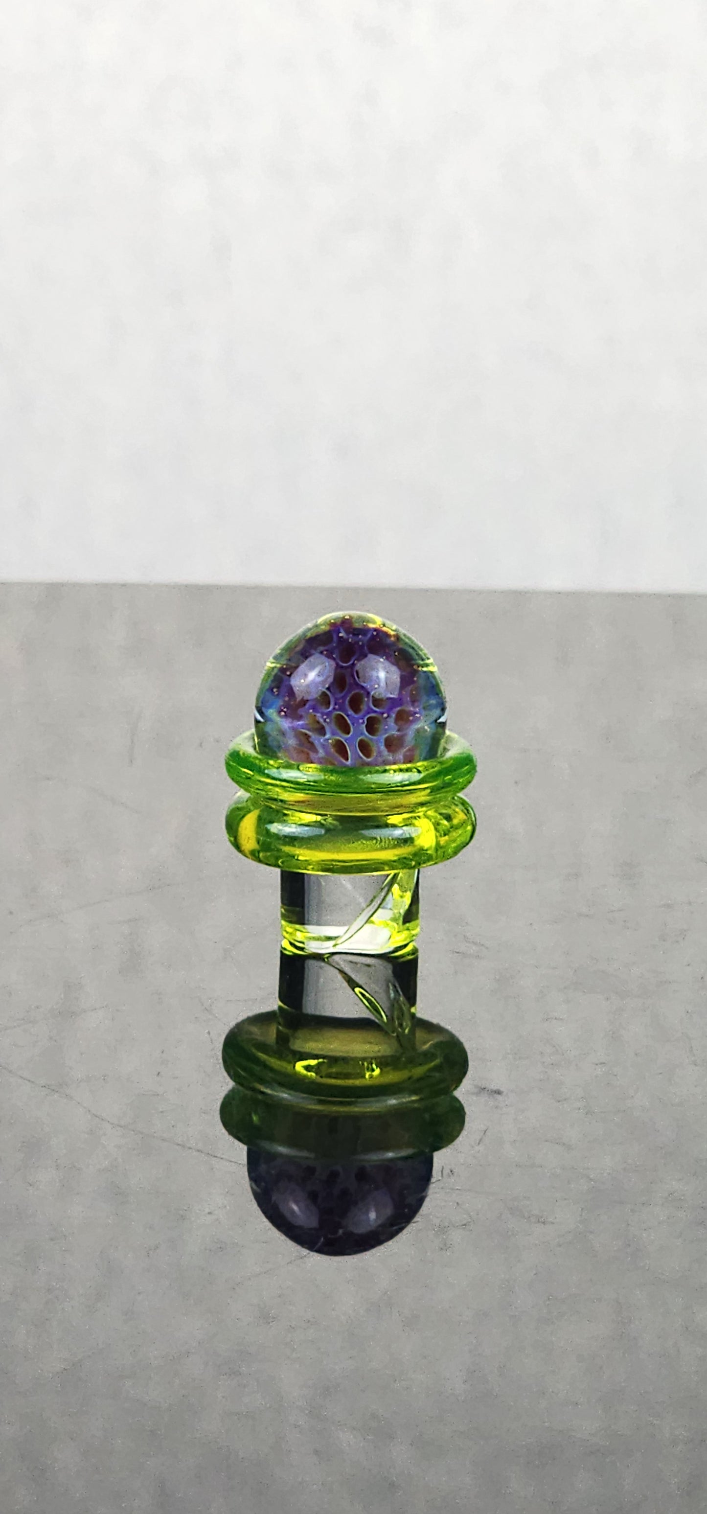 3DXL Purple Honeycomb on Ion Rockulus