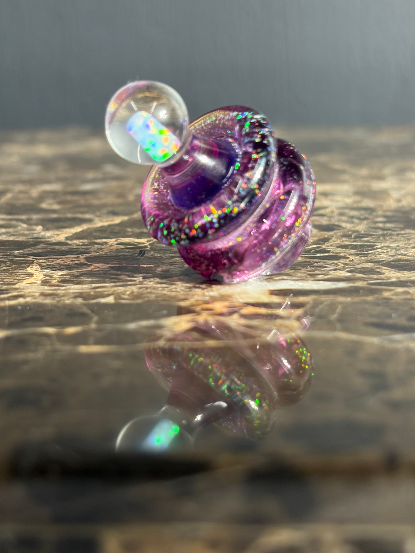 Carta Rockulus Opal Cropal on Gold Amethyst