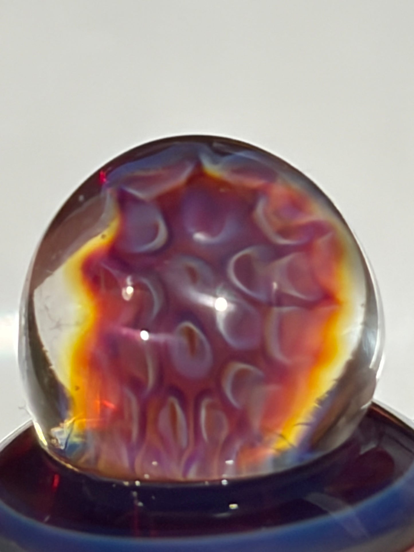 3DXL Honeycomb Joystick in Amber Purple