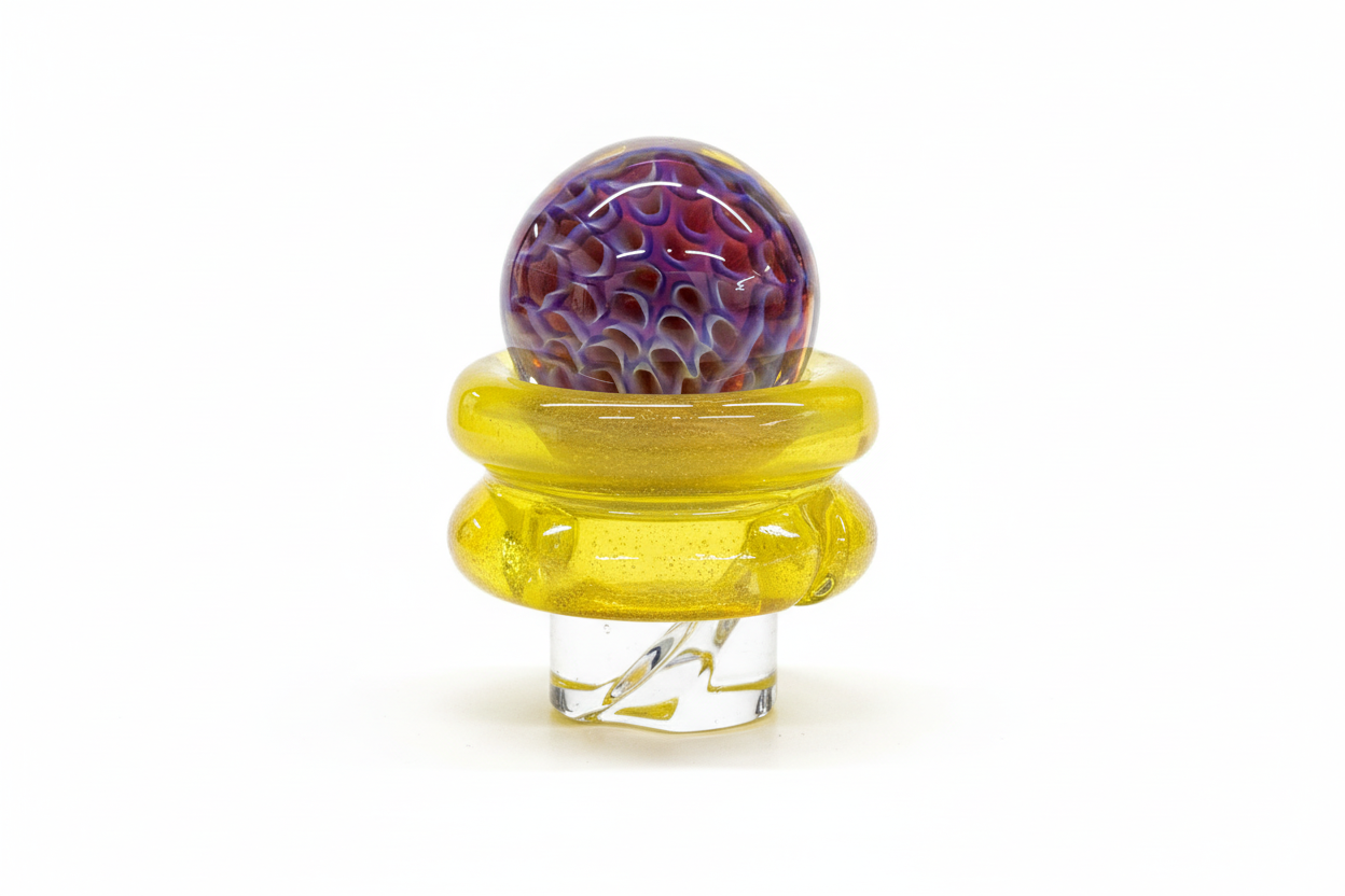 3DXL Honeycomb on Yellow Pearl Rockulus