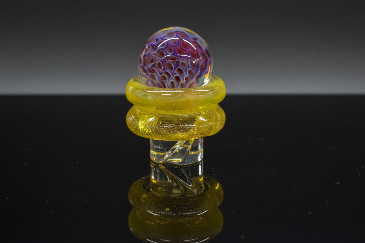 3DXL Honeycomb on Yellow Pearl Rockulus