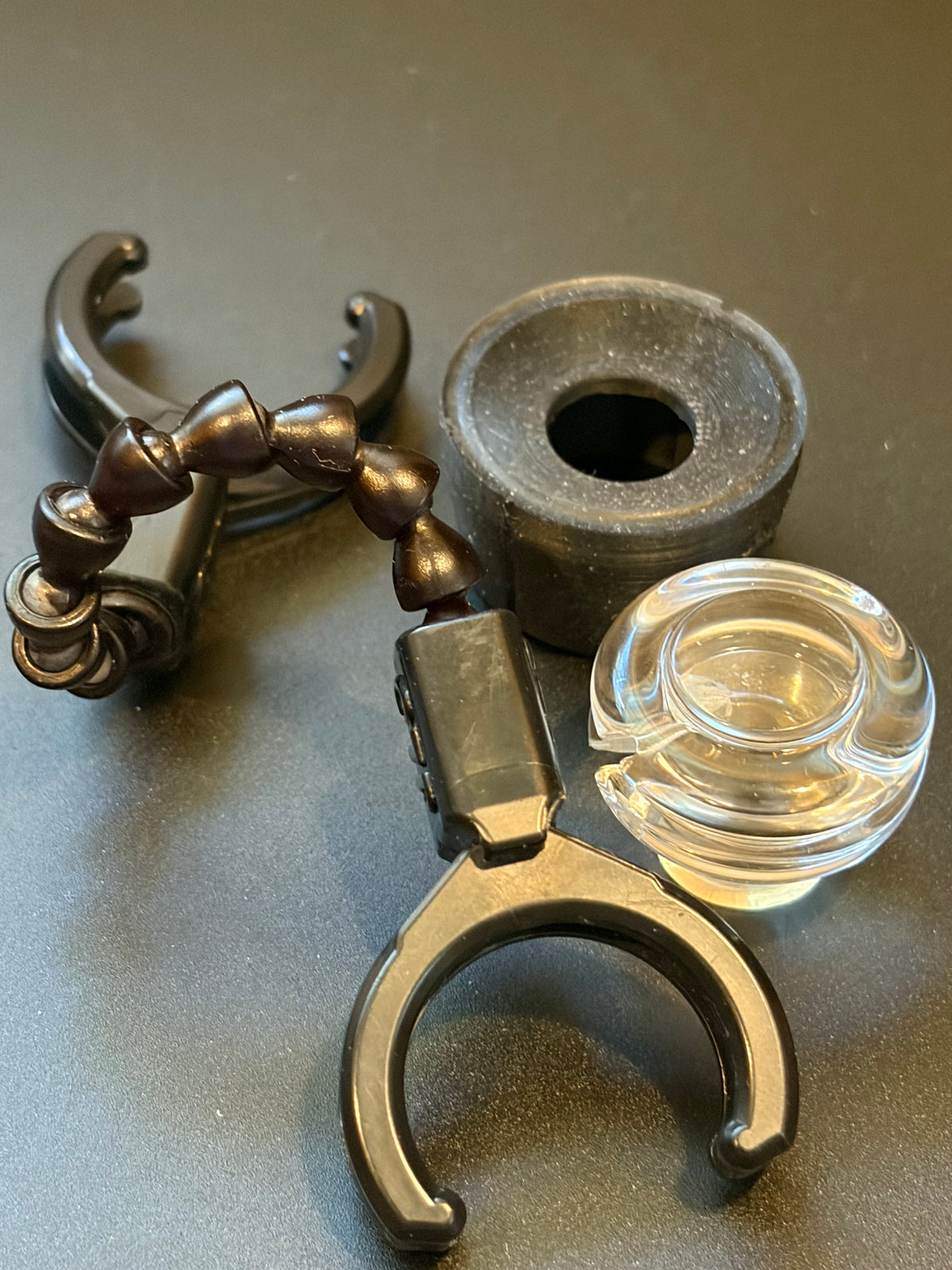 Scorpion Tether 3DXL Clear Rockulus in Black Combo