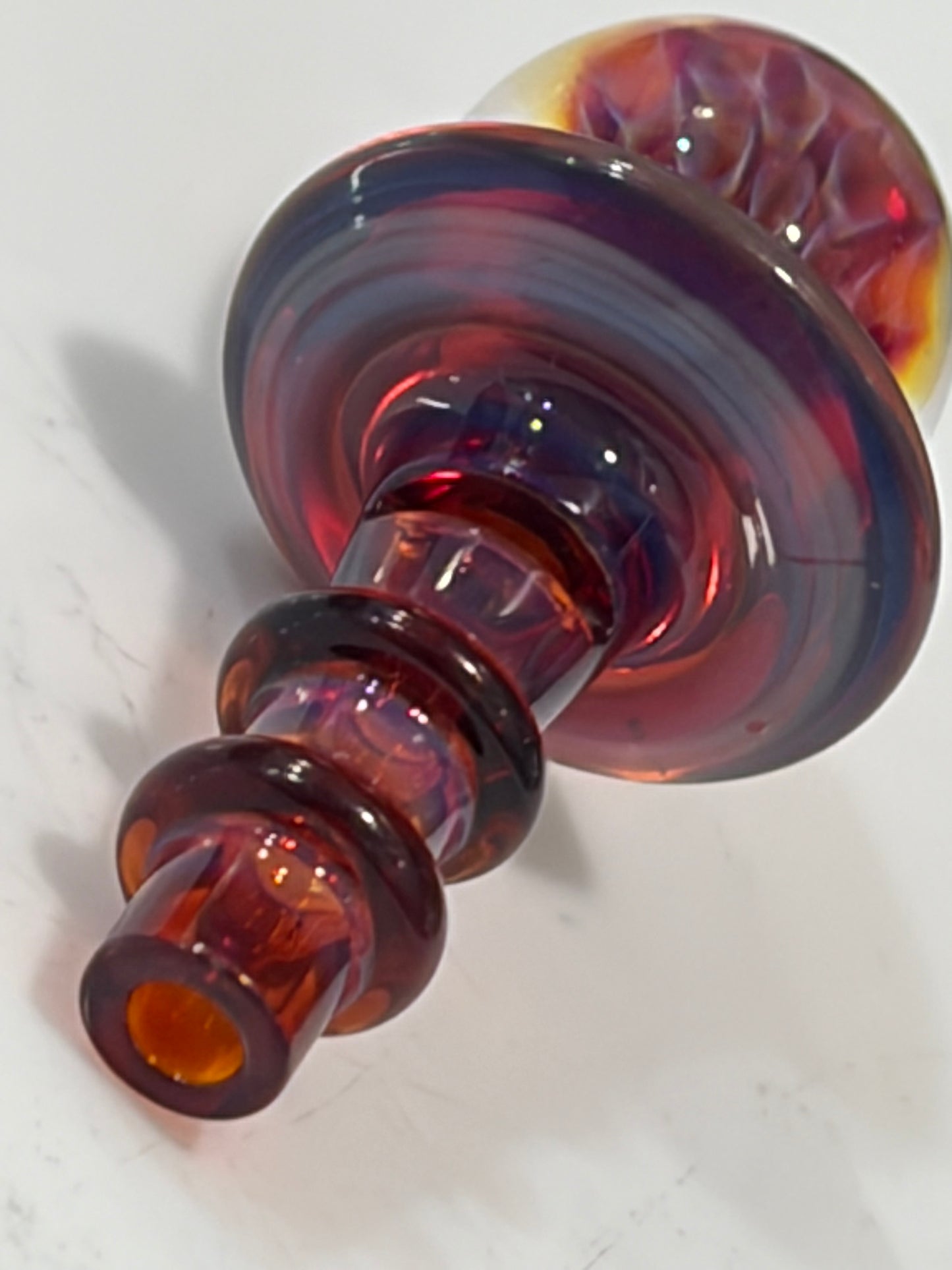 3DXL Honeycomb Joystick in Amber Purple