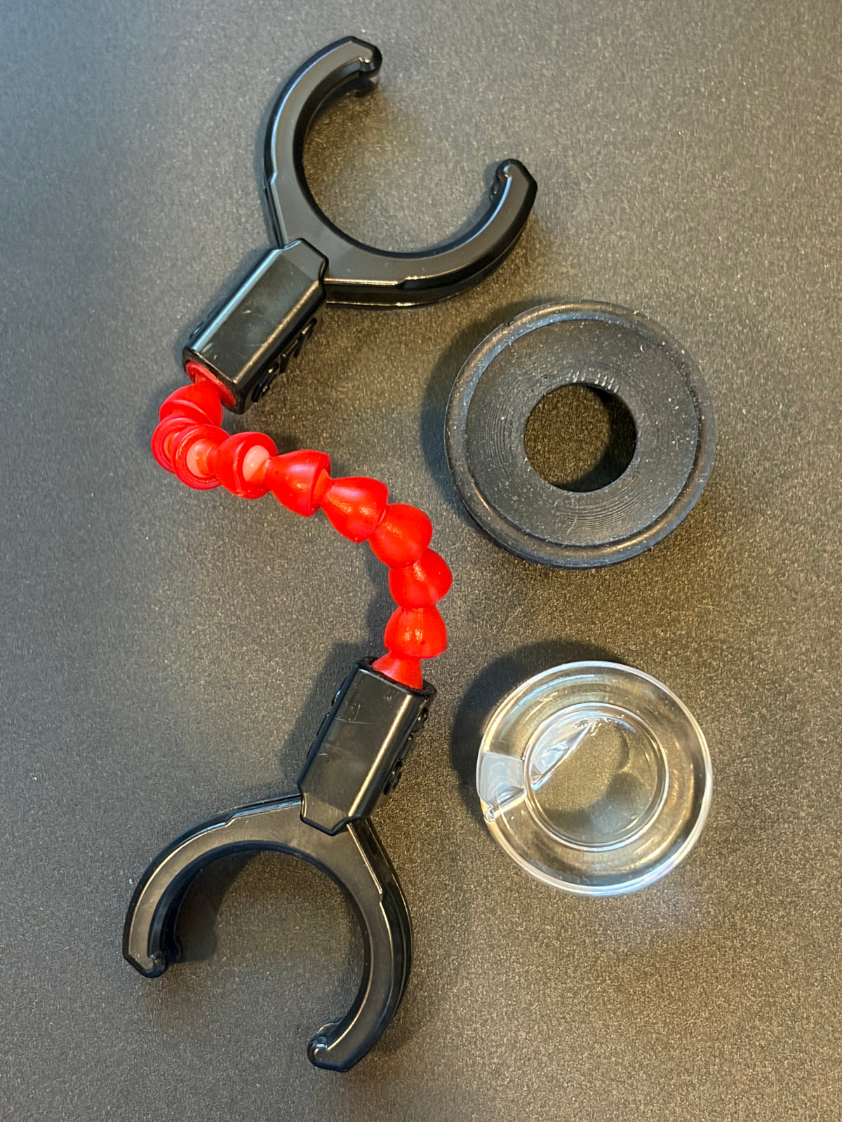 Scorpion Tether 3DXL Clear Rockulus Combo in Scarlett