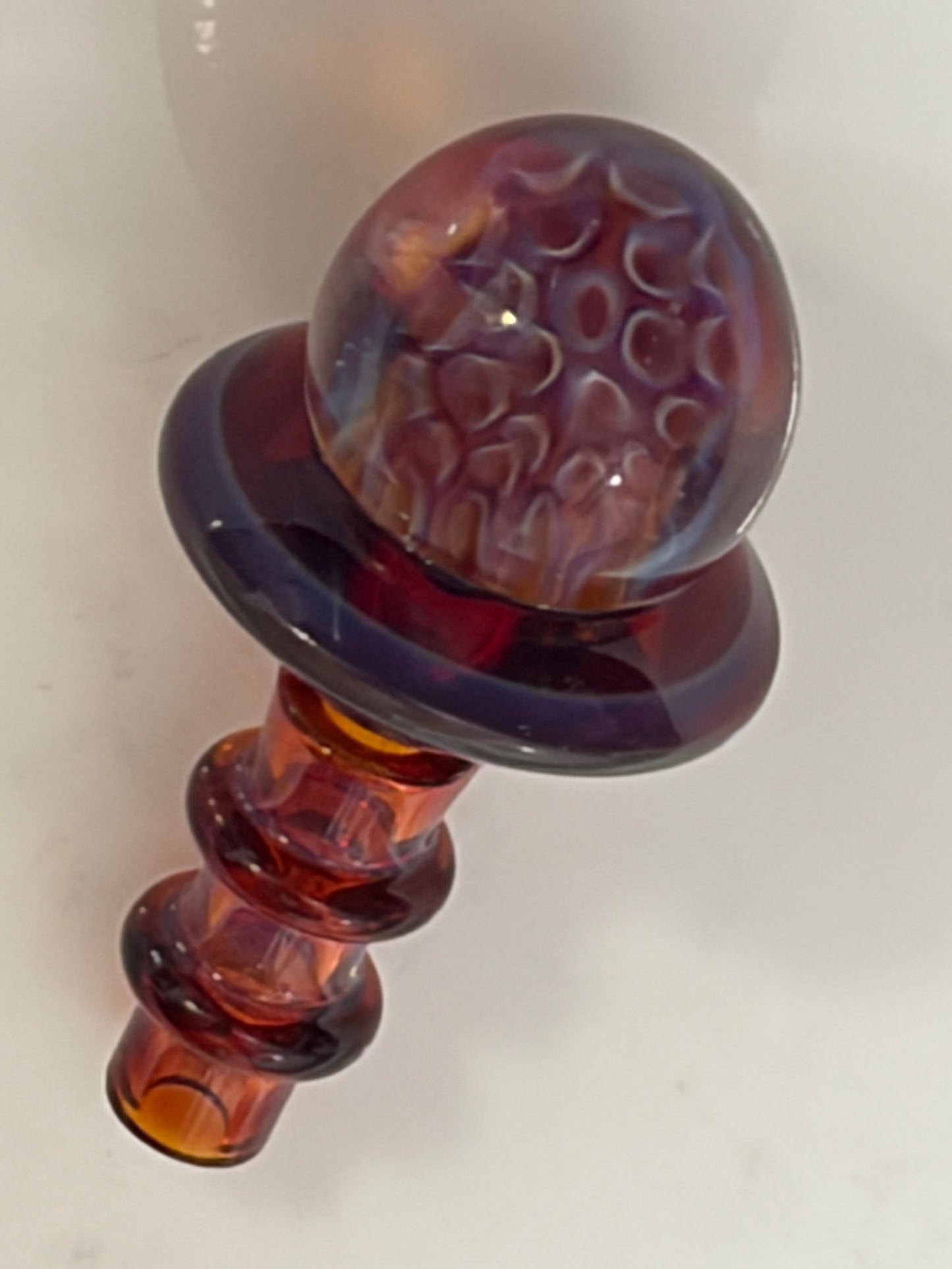 3DXL Honeycomb Joystick in Amber Purple