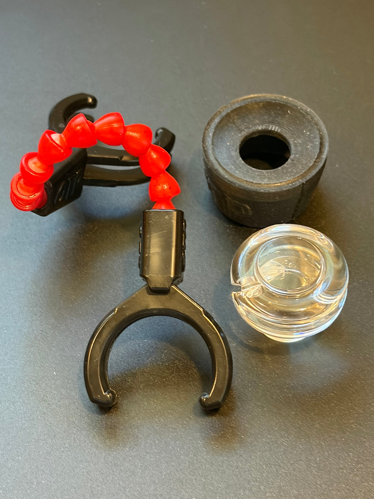 Scorpion Tether 3DXL Clear Rockulus Combo in Scarlett