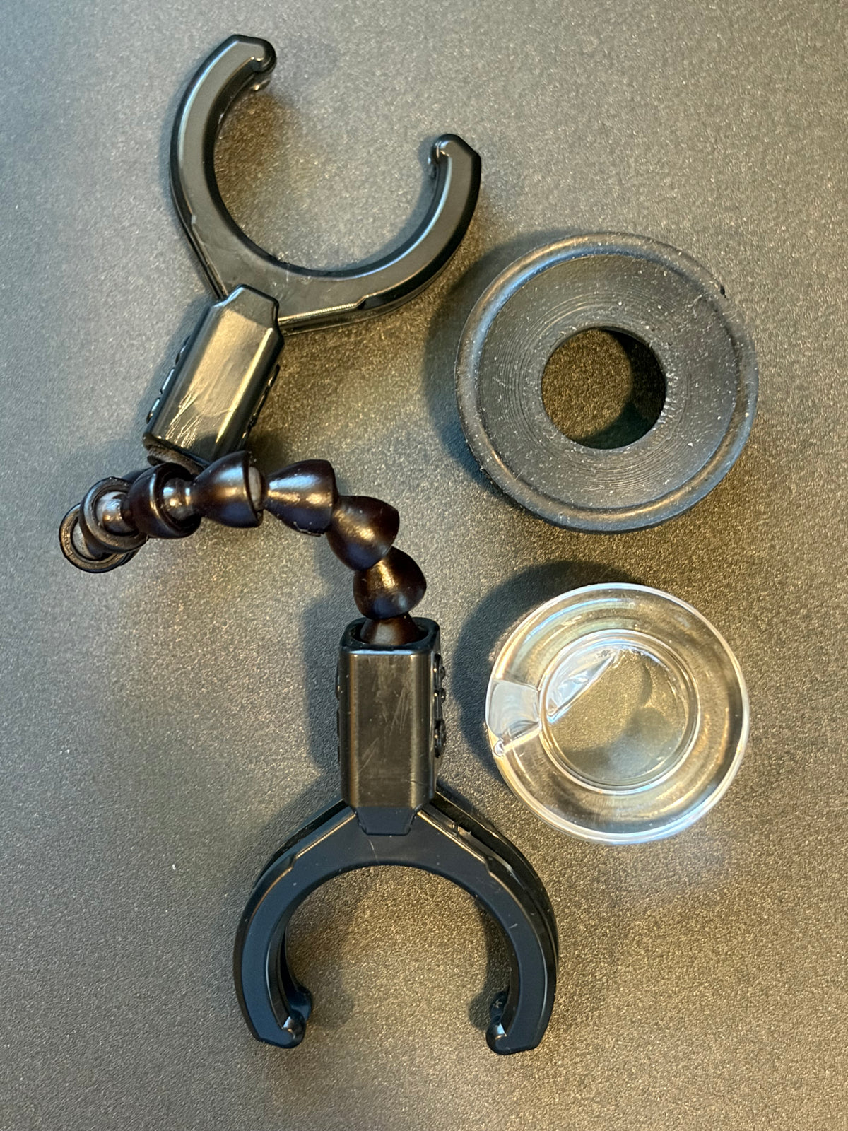 Scorpion Tether 3DXL Clear Rockulus in Black Combo