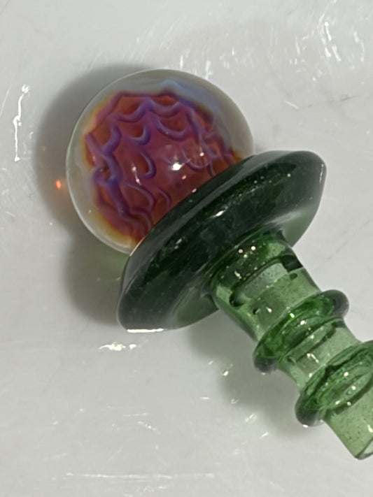 3DXL Joystick Honeycomb on Green Stardust