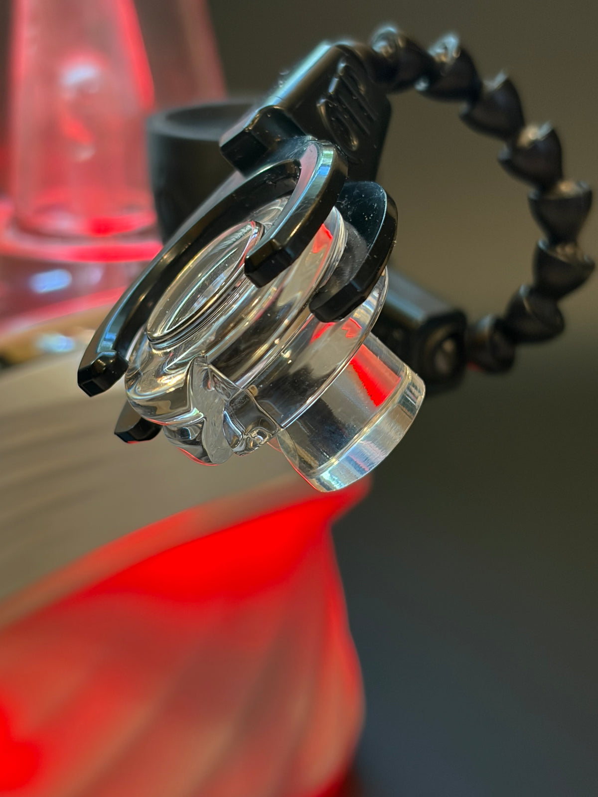 Scorpion Tether 3DXL Clear Rockulus in Black Combo