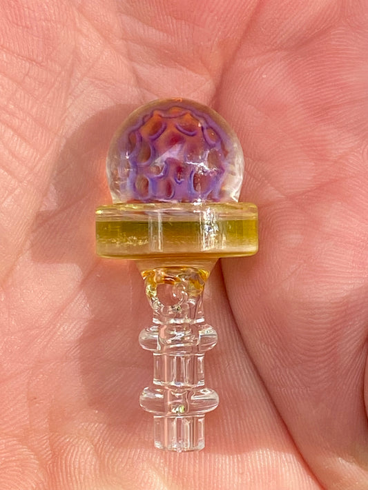 Joystick Purpcomb on Citrine