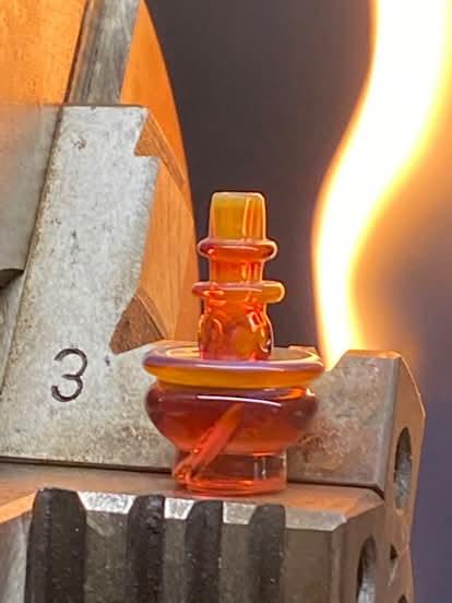 Skelton Key Amber Purple
