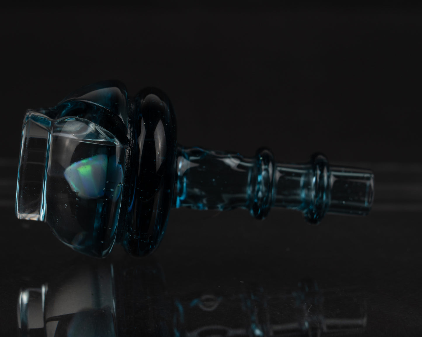 Skeleton Key Opal on Atomic Blue Stardust