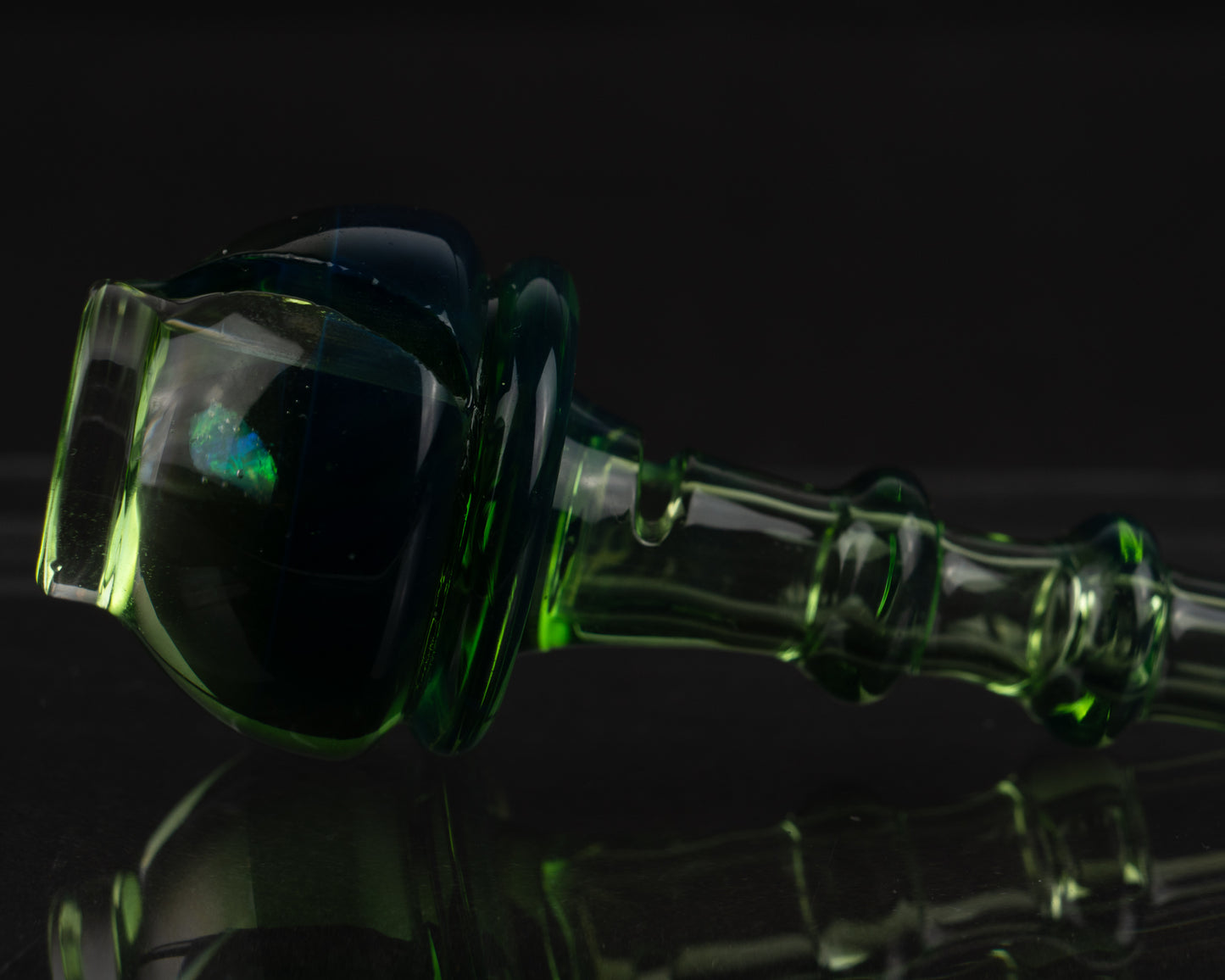 Skelton Key Opal on Green Pearl