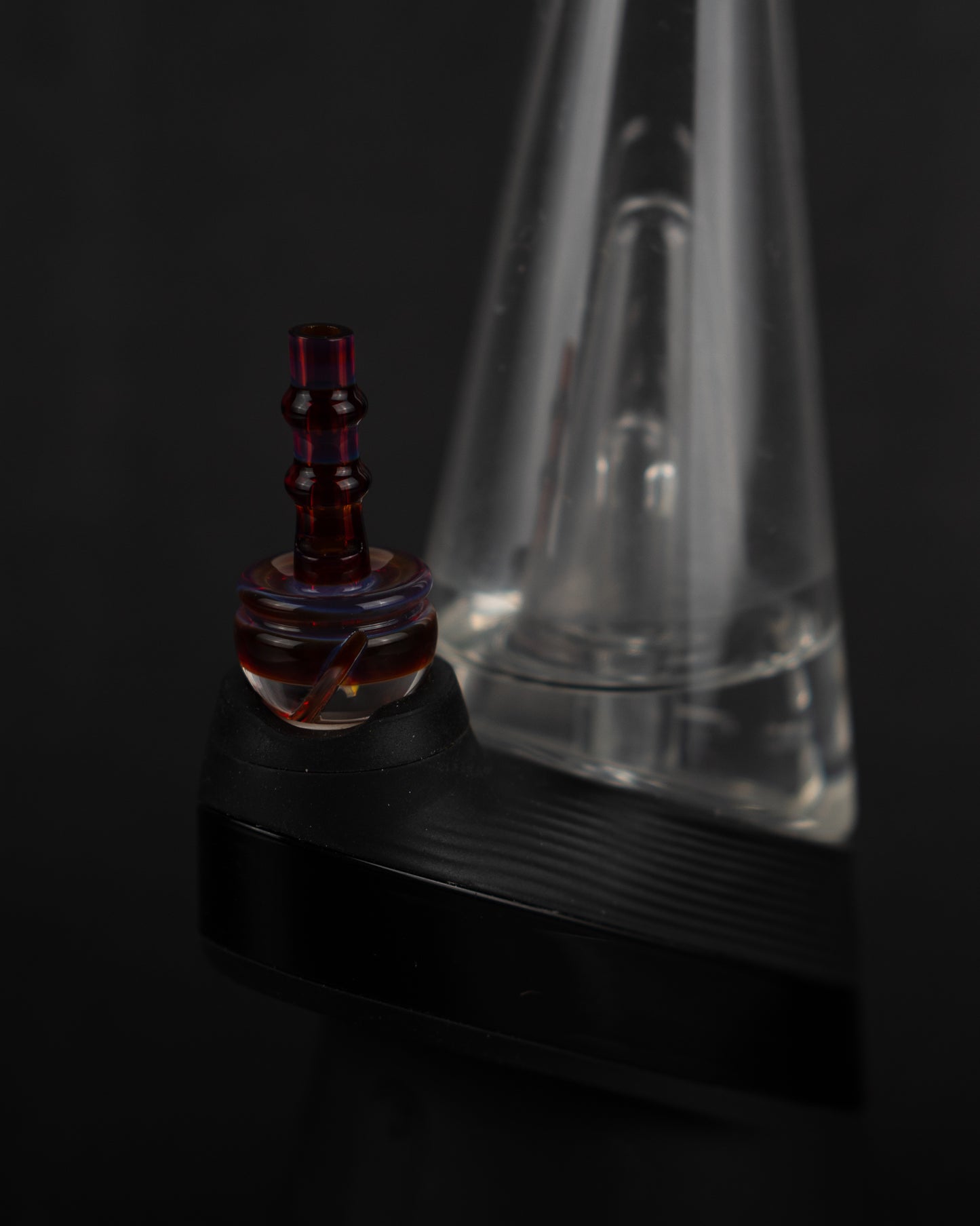 Skeleton Key Opal on Amber Purple