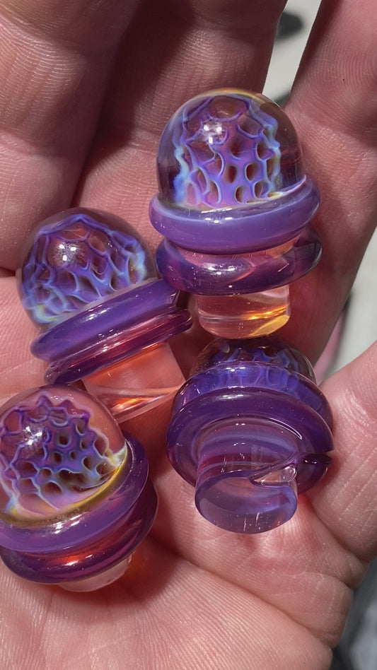 3DXL Purple Honeycomb on Stargazer Rockulus