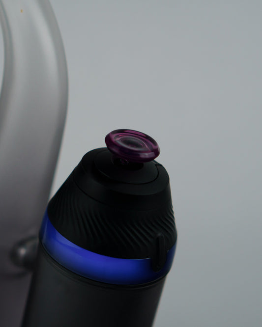 V2 Joystick in Gold Amethyst